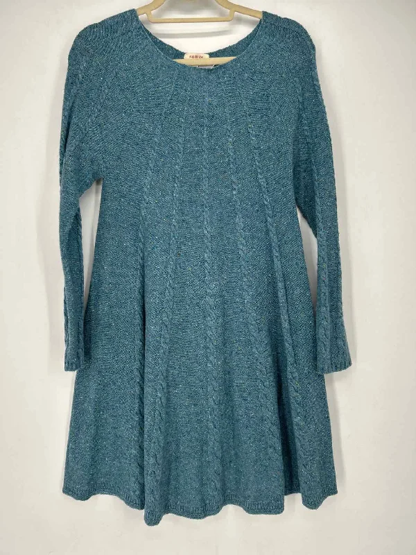 Sundance Size S Sea Glass Wool Blend Dress