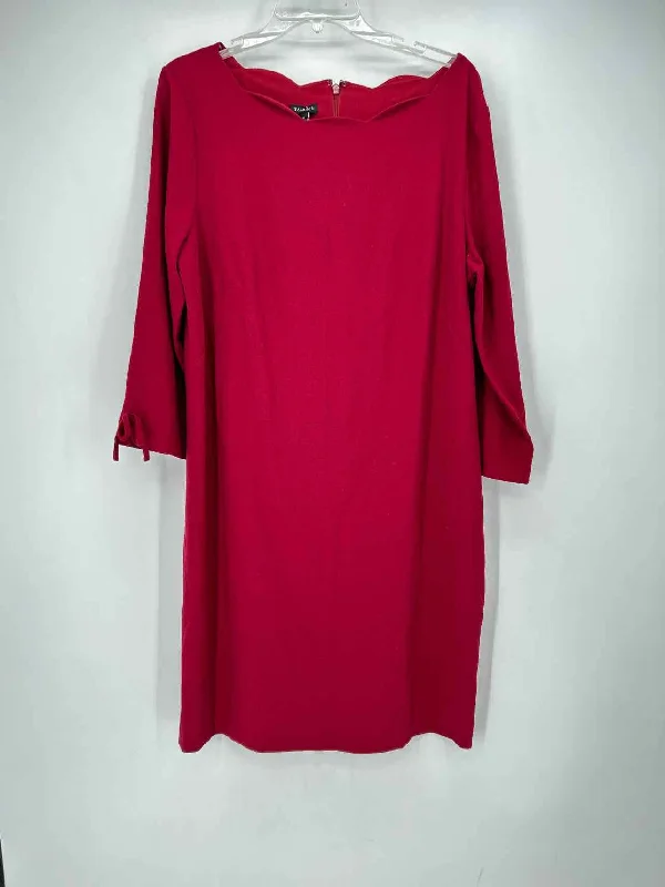 Talbots Size 16 Wine Dress