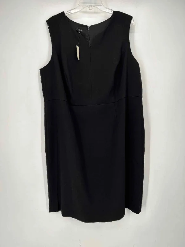 Talbots Size 18W Black NWT Dress