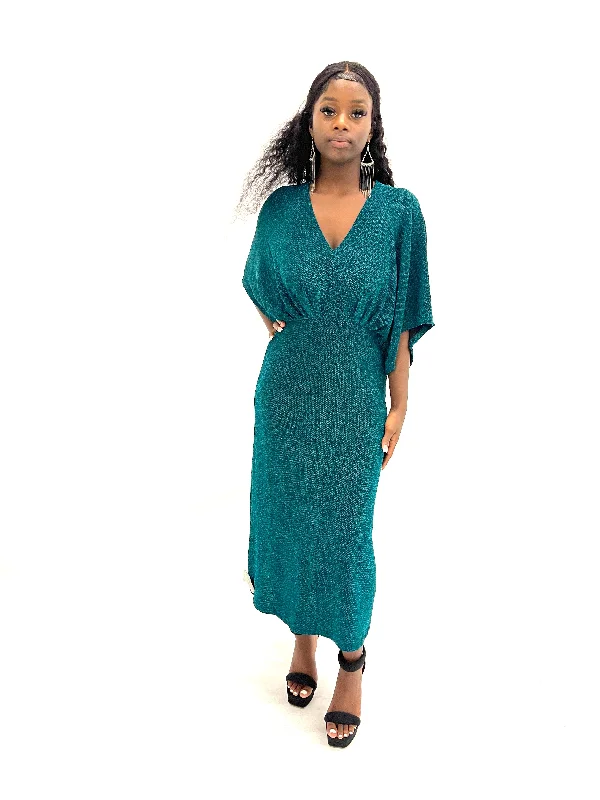 Teal Green Dress