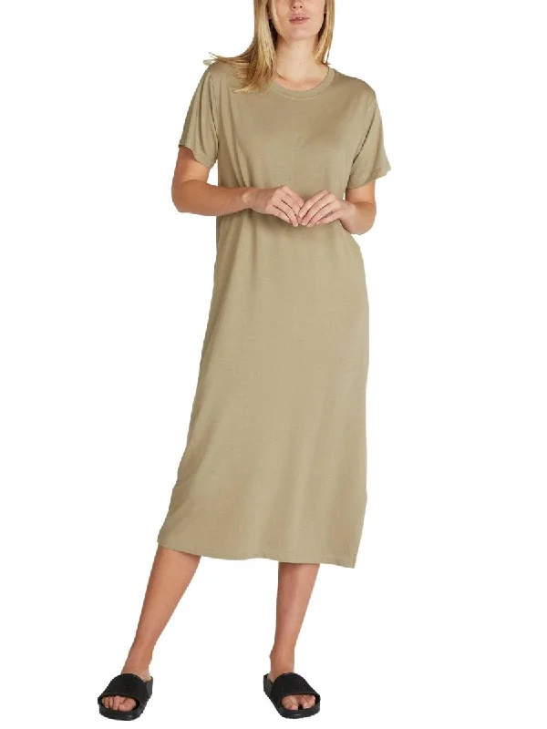 The Boxy Tee Dress Oak