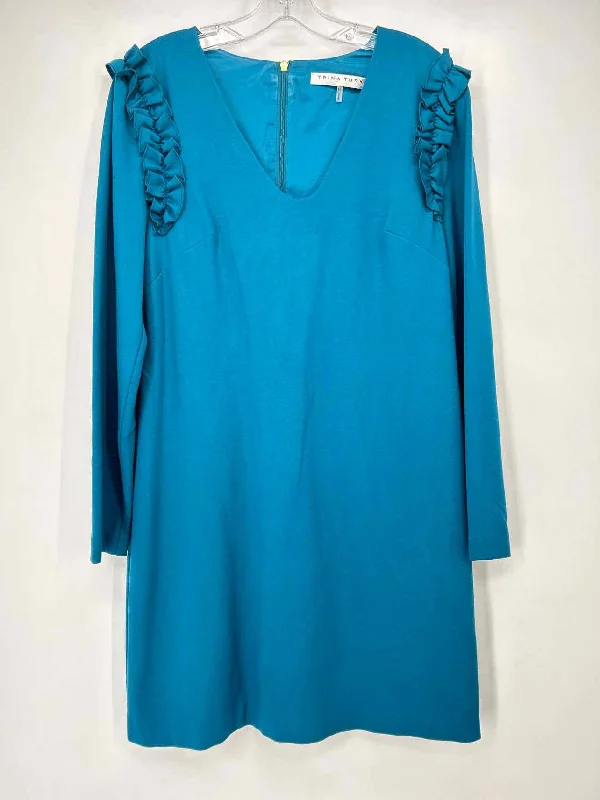Trina Turk Size 10 Teal Dress