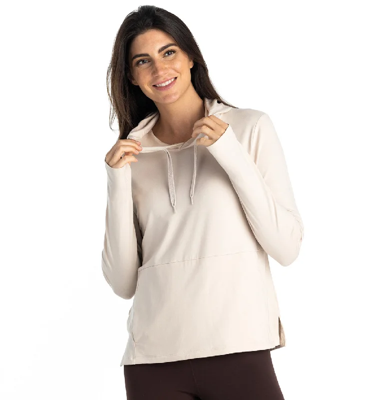 Women's Bamboo Flex Hoodie - Stone