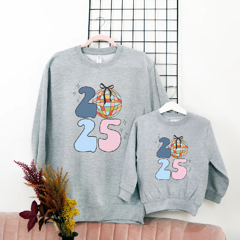 New Years 2025 Mum & Kid Matching Sweatshirts