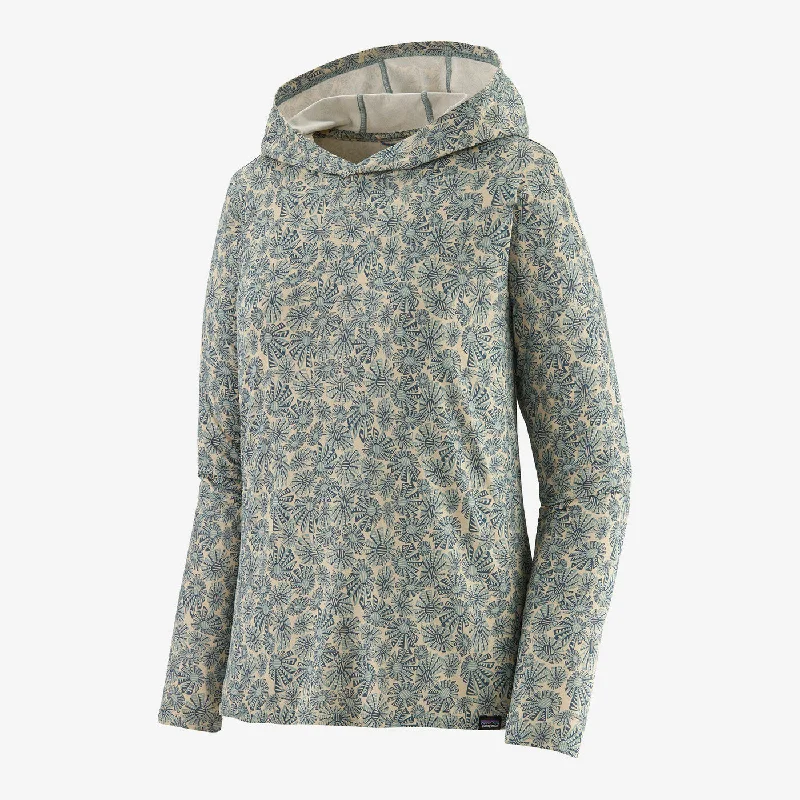 Women's Capilene Cool Daily Hoody - Sun Wave: Thermal Blue