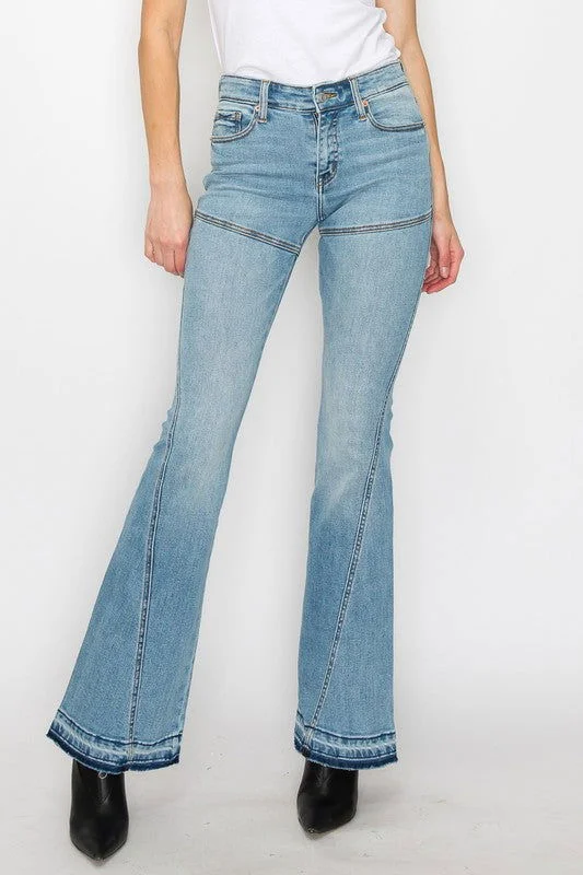 Artemis Vintage Plus Size / High Rise Skinny Flare Jeans