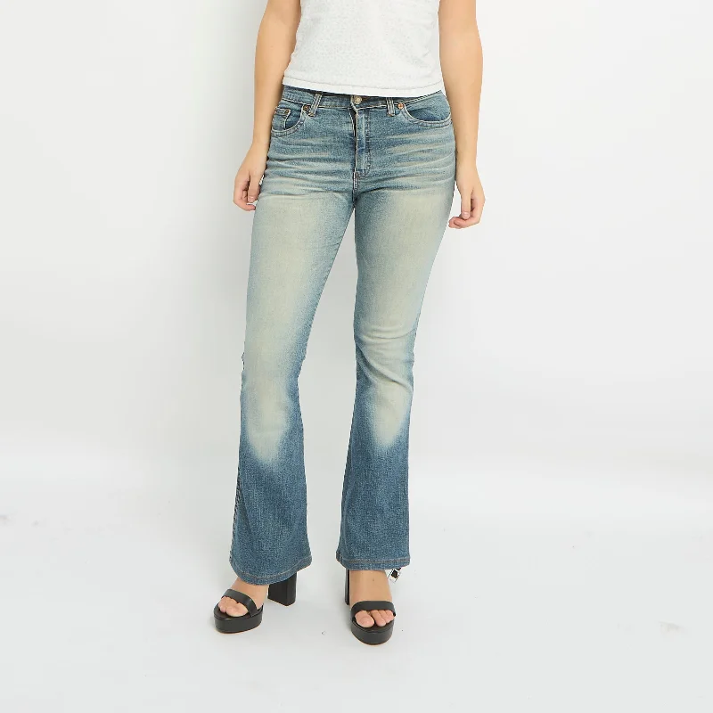 High Waist Flared Leg Jeans- UK 8