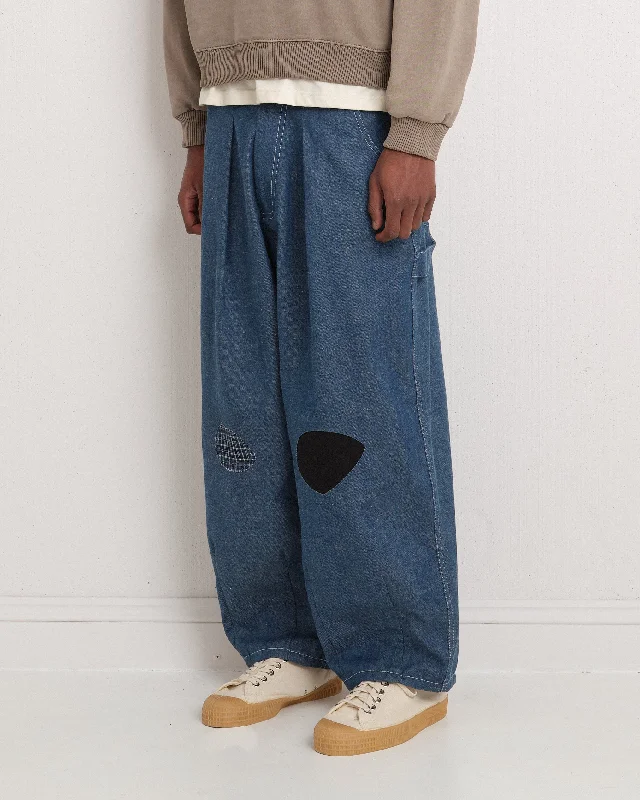 Lush Carpenter Pants - Indigo Denim Scarecrow