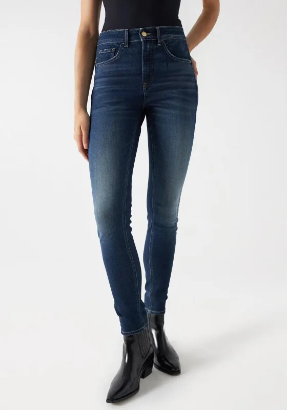 Salsa Faith Push in Skinny Denim Jeans, Blue