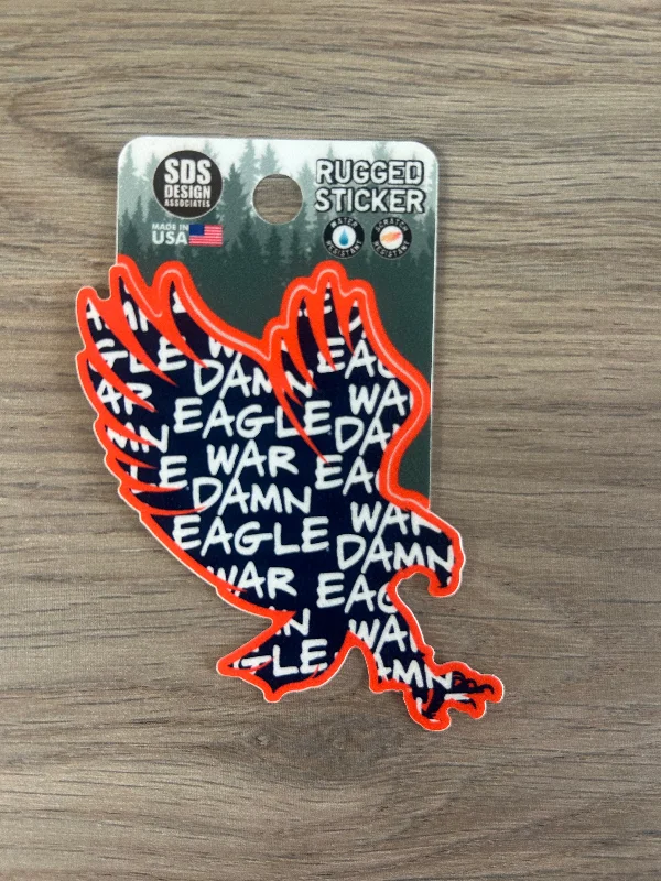 Au Text Eagle Rugged