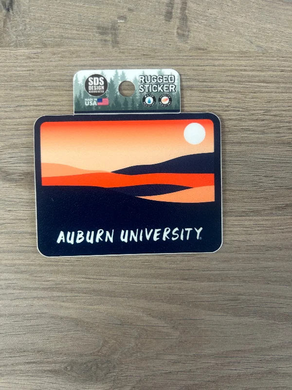 School Color Auburn Al Sunset Rectangle