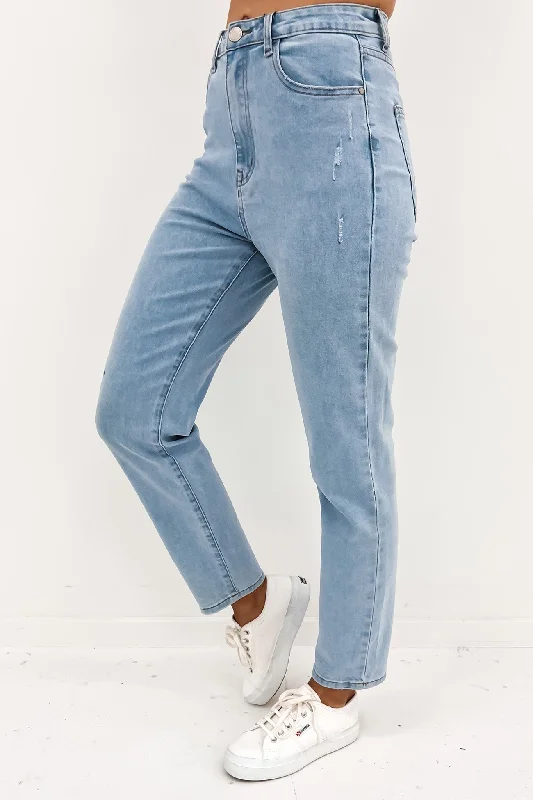 Tilly Mom Jean Light Blue