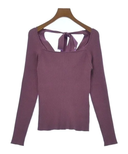JILLSTUART Sweaters Turtle Neck Boat Neck Asymmetrical Neck