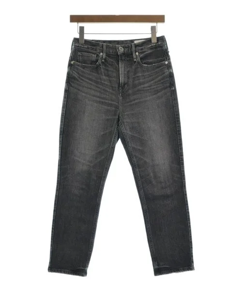 upper hights Jeans Elegant Tapered Leg Denim