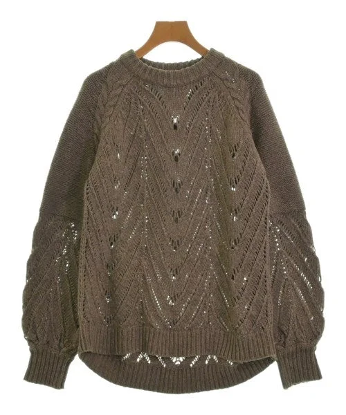 CLANE Sweaters Ribbed Striped Patterned