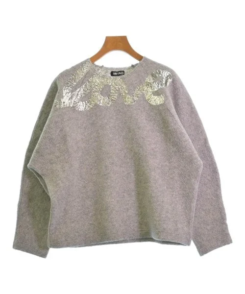 MIYAO Sweaters Hooded Sweater Collared Sweater Shawl Collar