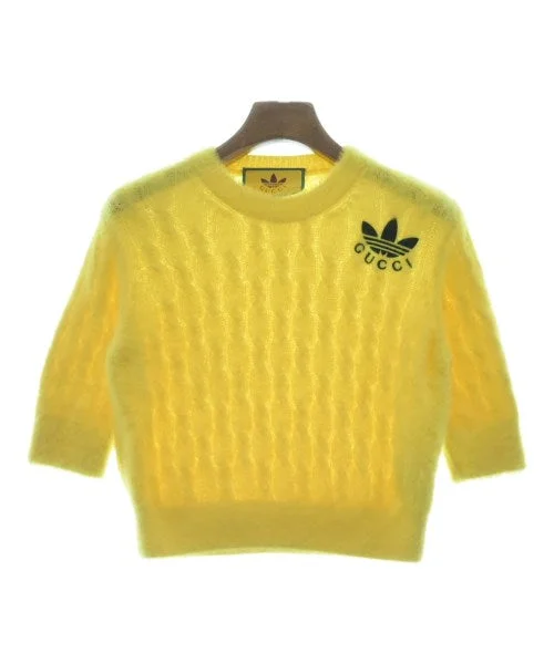 GUCCI Sweaters Silk Blend Satin Velvet