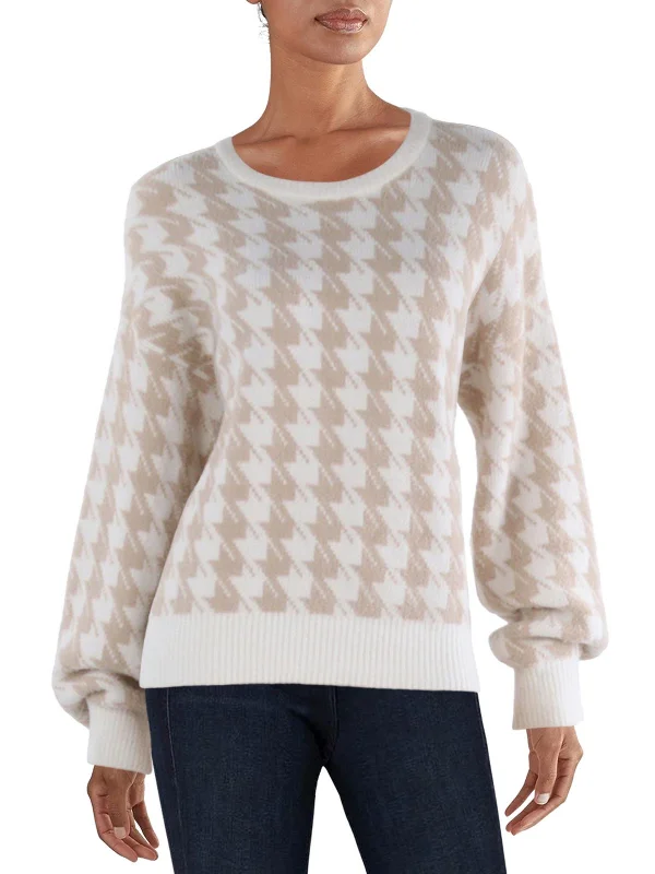 Cedar Womens Crewneck Long Sleeve Pullover Sweater Stylish Fashionable Trendy