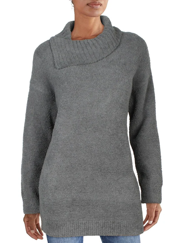 Cozychic Womens Cowl Neck Long Sleeve Pullover Sweater Turtle Neck Boat Neck Asymmetrical Neck Cozychic Womens Cowl Neck Long Sleeve Pullover Sweater Turtle Neck Boat Neck Asymmetrical Neck