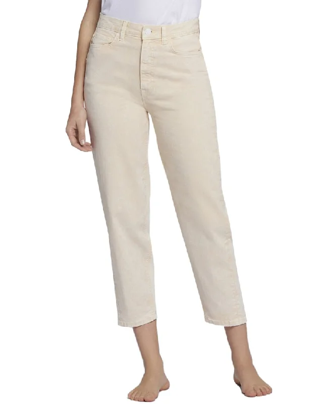 Current/Elliott The Jaunt Vanilla Balloon Jean Trendy Layered Pocket Jeans