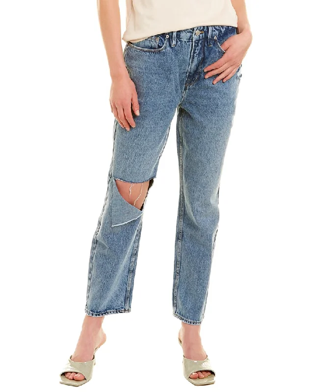 GOOD AMERICAN Good 90's Duster Jean Trendy Skinny High-Waist Jeans