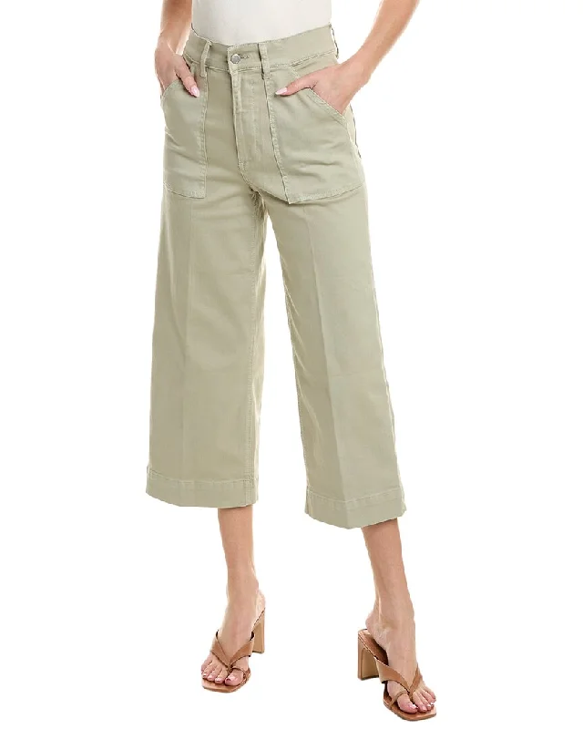 JOE'S Jeans High Sierra Wide Leg Ankle Jean Trendy Cut-Off Denim Shorts