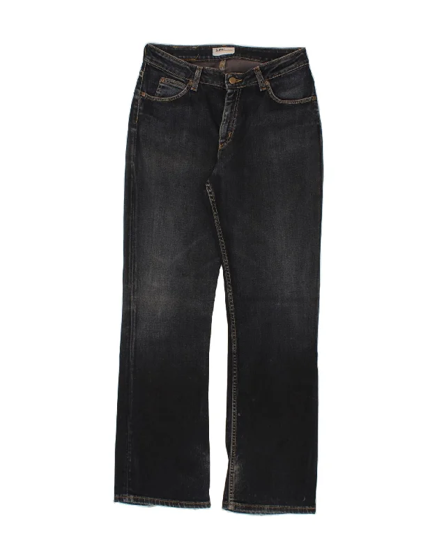 LEE Womens Cameron Straight Jeans W34 L33 Navy Blue Cotton Fashionable White Denim Jeans LEE Womens Cameron Straight Jeans W34 L33 Navy Blue Cotton Fashionable White Denim Jeans