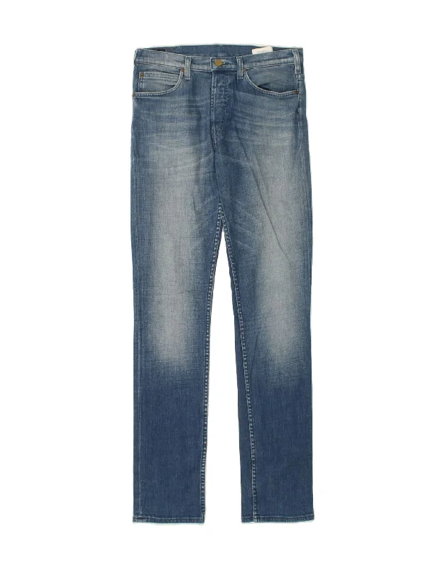 LEE Womens Jegger Skinny Jeans W31 L34 Blue Cotton Comfortable Straight-Legged Denim LEE Womens Jegger Skinny Jeans W31 L34 Blue Cotton Comfortable Straight-Legged Denim