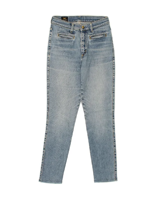 LEE Womens Skinny Jeans W30 L28 Blue Cotton Trendy Skinny Fit Jeans