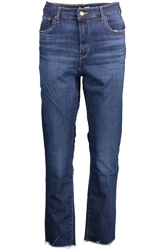 Levi's Chic   Stretch Women's Jeans Comfortable Folded Hem Jeans