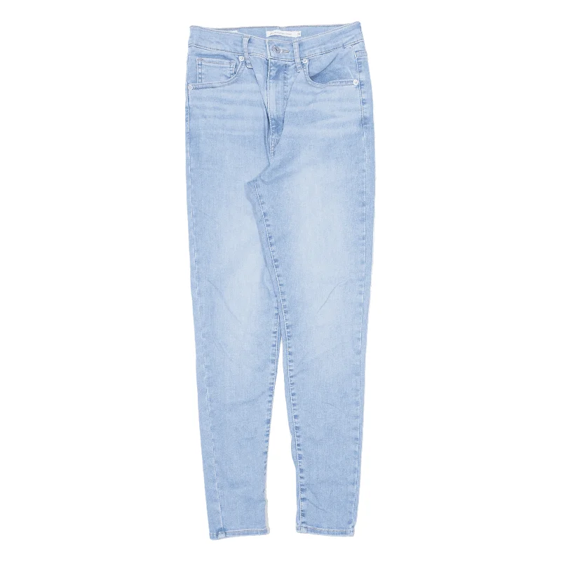 LEVI'S Mile High BIG E Jeans Blue Denim Slim Skinny Stone Wash Womens W25 L28 Stylish High-Rise Mom Jeans LEVI'S Mile High BIG E Jeans Blue Denim Slim Skinny Stone Wash Womens W25 L28 Stylish High-Rise Mom Jeans