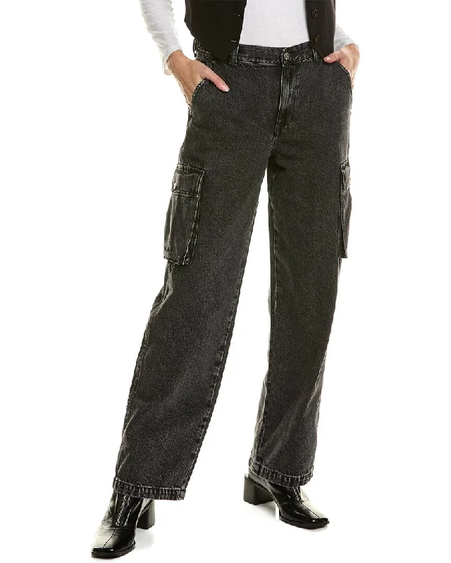 Madewell Low-Slung Ranney Wash Straight Cargo Jean Fashionable Straight Cut Jeans