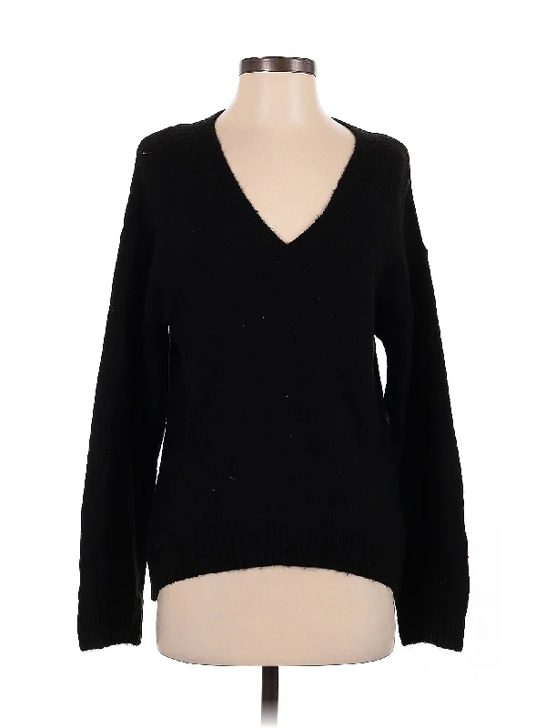 Pullover Sweater Silk Blend Satin Velvet
