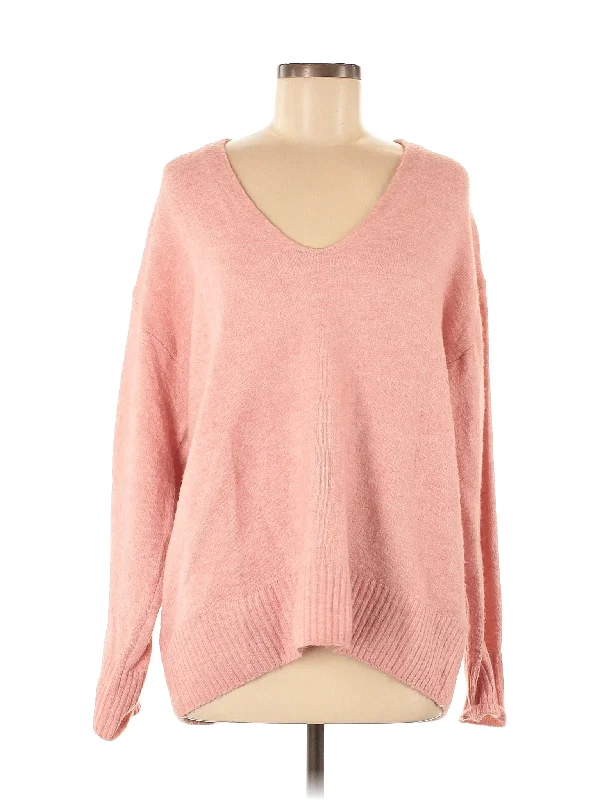 Pullover Sweater Fitted Slim Tailored