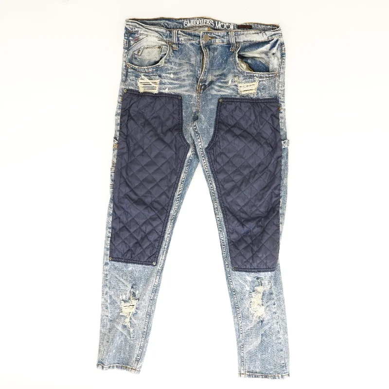 Solid Skinny Jeans Fashionable Slim Fit Jeans