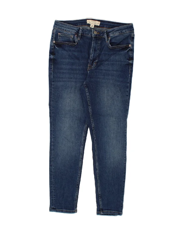 WHITE STUFF Womens Skinny Jeans UK 12 Medium W30 L27 Blue Cotton Stylish Plus Size Denim Jeans WHITE STUFF Womens Skinny Jeans UK 12 Medium W30 L27 Blue Cotton Stylish Plus Size Denim Jeans