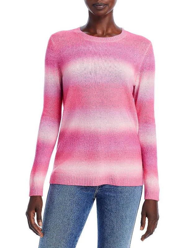 Womens Cashmere Ombre Pullover Sweater Wool Fabric Cashmere Fabric Tweed Fabric