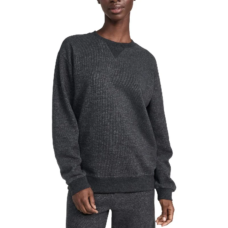 Womens Ribbed Sweater Pullover Sweater Sweater Knitwear Pullover