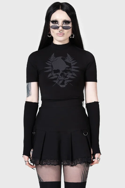 Callyopee Skirt silk skirt lustrous
