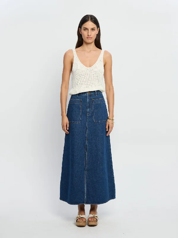 Dani Skirt linen skirt light