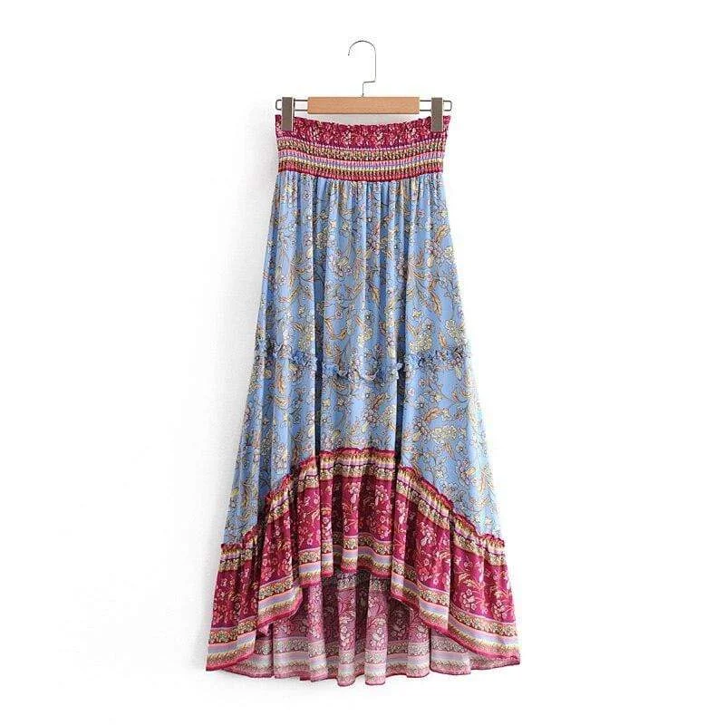 Eilidh Midi Skirt chiffon skirt airy