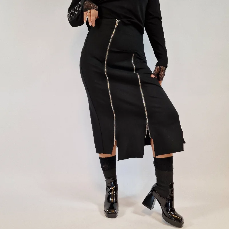 Jazz Up Zip It Skirt wrap skirt elegant