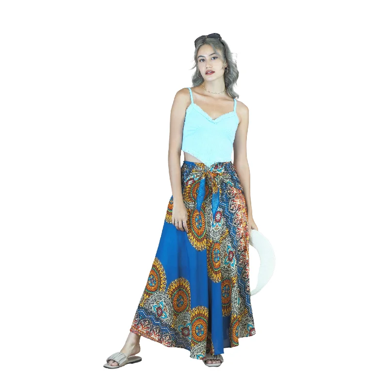 Maiden Mandala Women's Bohemian Skirt in Bright Navy SK0033 020306 02 relaxed fit skirt