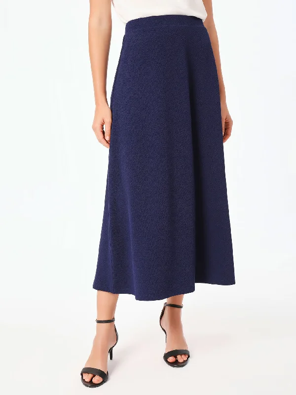 Plus Kate Skirt, Iconic Stretch Crosshatch wool skirt thick