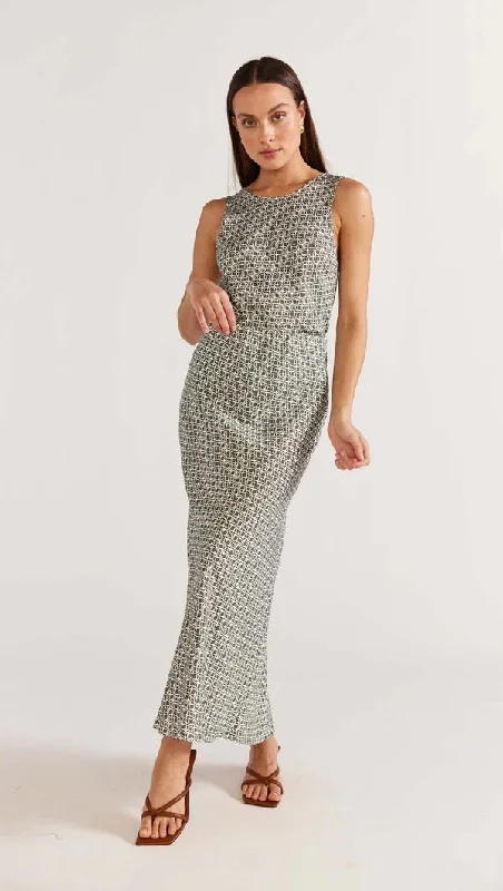Staple The Label Cyprus Bias Skirt chiffon skirt flowing