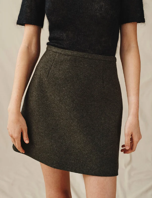 The Cashmere Mini Skirt