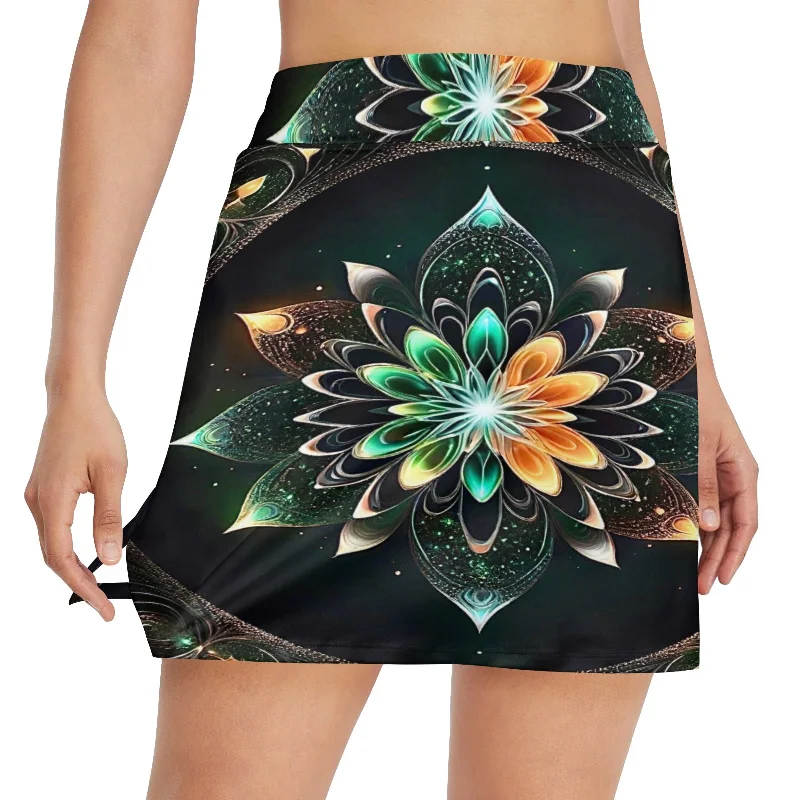 Women's Golf Skirt with Pocket (D64) corduroy skirt comfortable