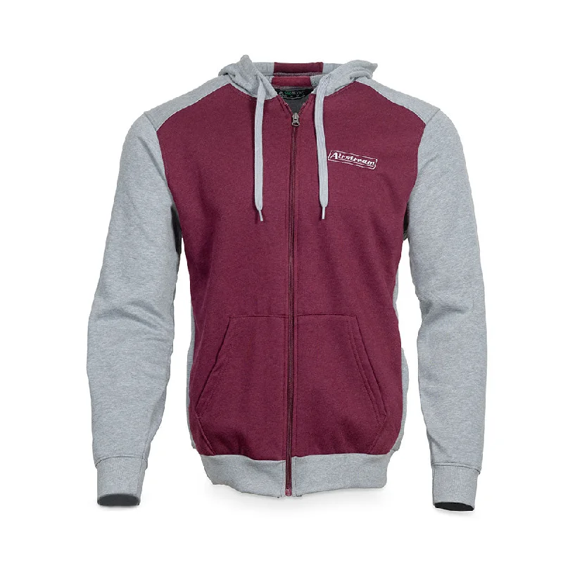 Airstream Atom Fleece Unisex Eco-Colorblock Hoodie Hoodie with Button Classic Timeless Airstream Atom Fleece Unisex Eco-Colorblock Hoodie Hoodie with Button Classic Timeless