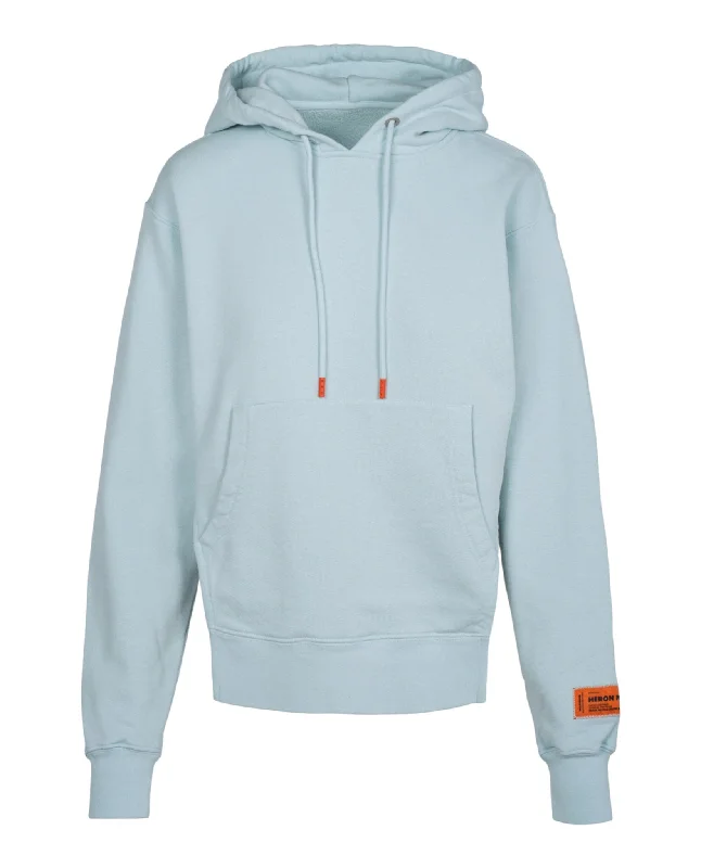 Heron Preston Womens Cut-Out Hoodie Zip Hoodie Drawstring Kangaroo Pocket