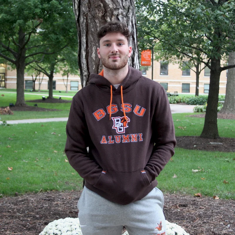 Colosseum BGSU Alumni Hoodie Hoodie with Hem Ribbing Snug Secure